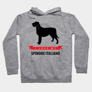 I Love My Spinone Italiano Hoodie